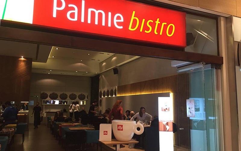 πατητή τσιμεντοκονία στα Palmie bisto
