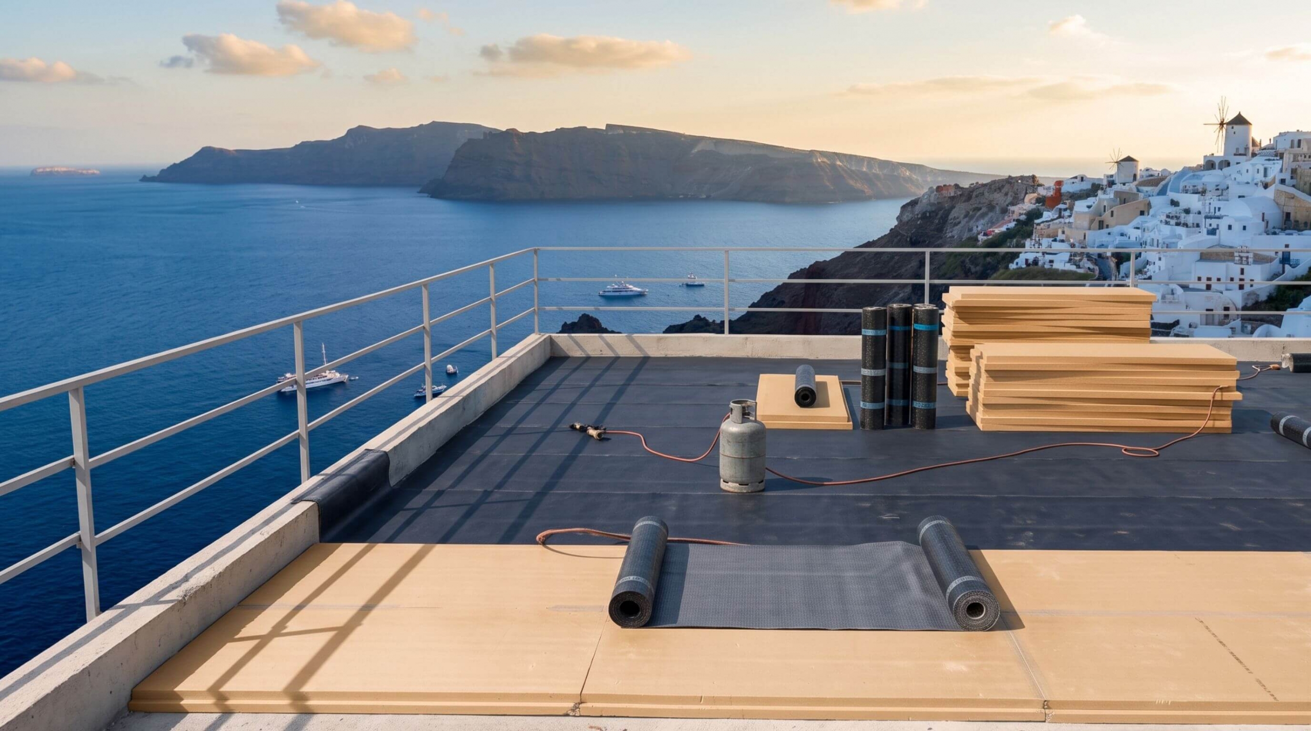 Μόνωση ταράτσας Light Roof Plus μόνωση ταράτσας Light Roof Plus με δυνατότητα βατότητας